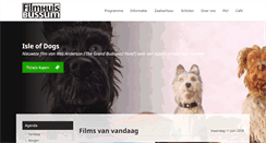 Desktop Screenshot of filmhuisbussum.nl